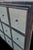 Wood Vintage Mirrored Dark Stained Bamboo 3 Drawer Dorothy Draper Style Chest of Drawers For Sale - Image 7 of 12