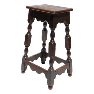 Very Tall English Joint Stool English, Circa 1870 For Sale
