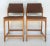 Svegards Markayrd Scandinavian Modern Counter Barstools, Newly Upholstered Offered for sale is a pair of Scandinavian...