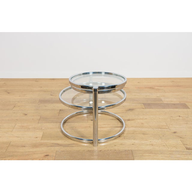 1970s Mid-Century Chrome and Glass Coffee Table by Milo Baughman, USA, 1970s For Sale - Image 5 of 17