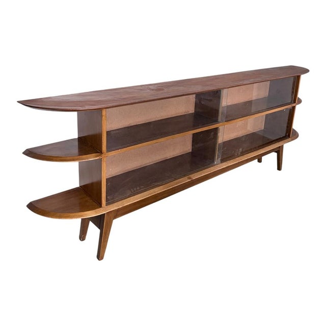1970s Large Mid-Century Teak Display Cabinet, 1970s For Sale - Image 5 of 10
