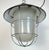 Industrial Black Enamel Factory Hanging Lamp from Elektrosvit, 1960s For Sale - Image 4 of 15