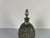 Available for sale this charming Vintage Chinese export glass decanter with stopper. The Silver Overlay lattice depicts...