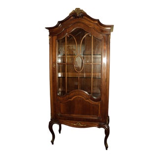 Vintage Used French Country China And Display Cabinets Chairish