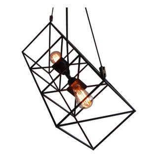 Box Kite Pendant Light For Sale