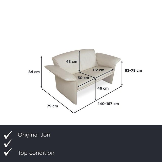 with the Jori JR 2700, you bring a sofa with a delicate, sculptural design from the Belgian manufacturer Jori into your...