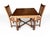 Professionally Refinished 1930s Solid Oak Barley Twist Desk/Table & 2 Matching Chairs Set For Sale - Image 9 of 11