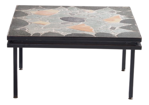 Brutalist Slate Coffee Table, 1970s
