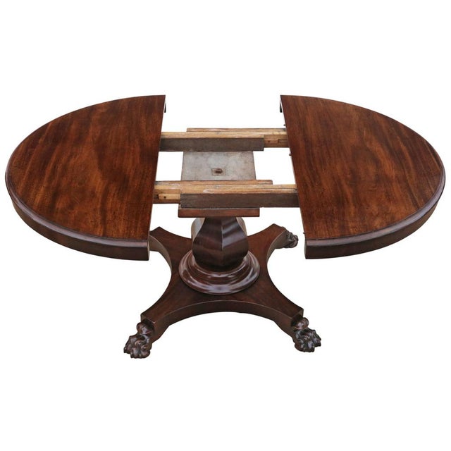 Large Antique William IV Extending Dining Table in Mahogany, 1830 For Sale - Image 6 of 10