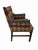 1990s Vintage Dunbar Style Geometric Upholstered Dining Chairs - Set of 6 For Sale - Image 5 of 9