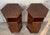 Wood 1900s Italian Hexagonal Pedestal Pilar Maple Cupboards End Tables - a Pair For Sale - Image 7 of 13