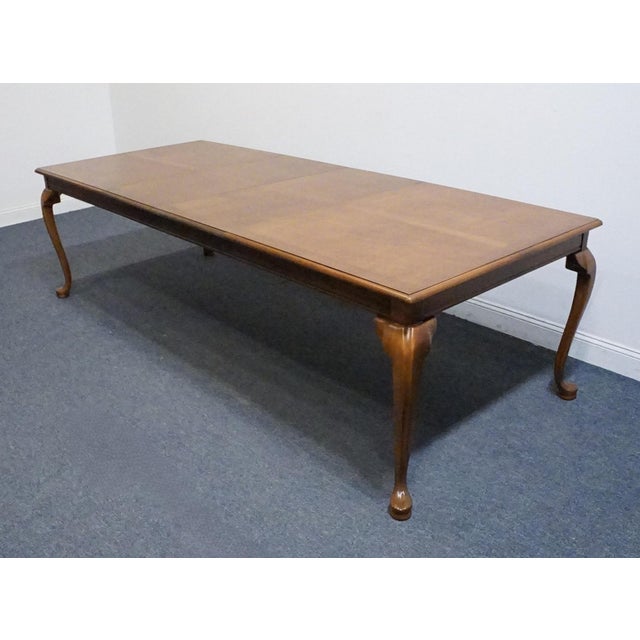 American Thomasville Furniture Fisher Park Collection 107" Dining Table 21621-762 For Sale - Image 3 of 11