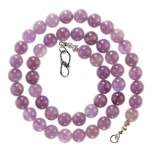 Glowing Lilac Amethyst Necklace