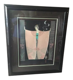 Signed "Angel Wings" Serigraph by Lillian Shao