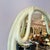 Vintage Circular Cream Swan Mirror For Sale - Image 4 of 8