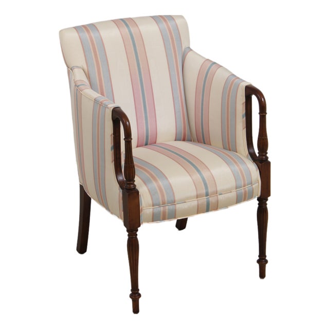 Harden Sheraton Style Inlaid Cherry Chair For Sale