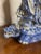Vintage Chinese Blue & White Figures - Set of 2 For Sale - Image 9 of 13