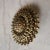 Signed Weiss Brooch Starburst Pin stunning Gold Tone with brilliant Stones Diamanté Pavé four tier setting approximately 2...