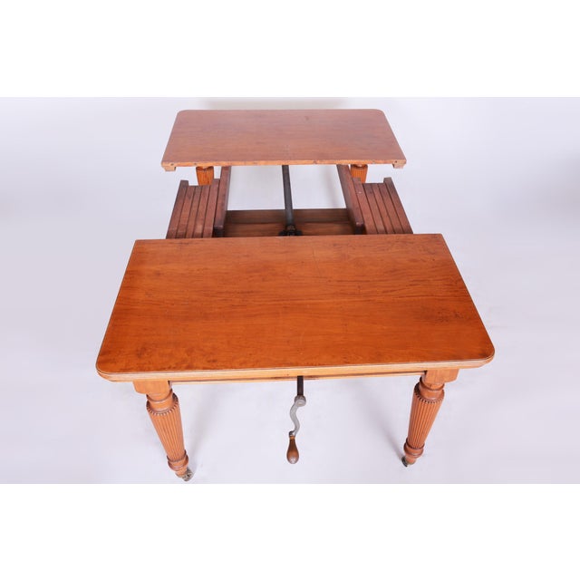 19th Century British Dining Room in Satin Wood, Set of 15 For Sale - Image 13 of 18