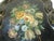 Antique Hand-Painted Floral Tole Tray For Sale - Image 6 of 11