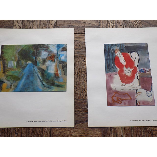 Vintage Abstract Expressionist Gertrude Schweitzer Lithographs - Set 0f 9 For Sale - Image 4 of 9