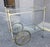 Vintage Traditional Brass and Chrome Bar Cart For Sale - Image 12 of 14
