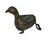 Chinese Archaistic Bronze Bird-Form Vessel With Verdigris Patina, 20th Century For Sale - Image 4 of 6