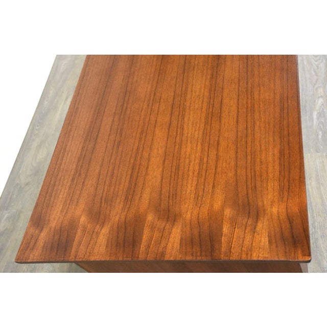 Danish Modern Teak Desk For Sale In Boston - Image 6 of 9