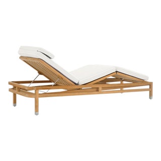 Summit Furniture Linley Adjustable Chaise For Sale