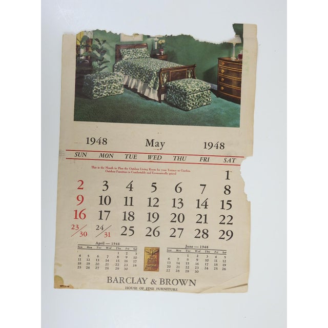 Rustic 1940s Outsider Folk Art Mountain Landscape With Elk Painting For Sale - Image 3 of 3