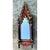 Vintage Gothic Revival Wood and Mirrored Glass Wall Mirror For Sale - Image 10 of 12