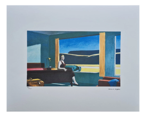After Edward Hopper, Western Motel, Print