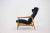 Czechoslovakian Oak Reclining Wing Chair, 1960s For Sale - Image 4 of 15