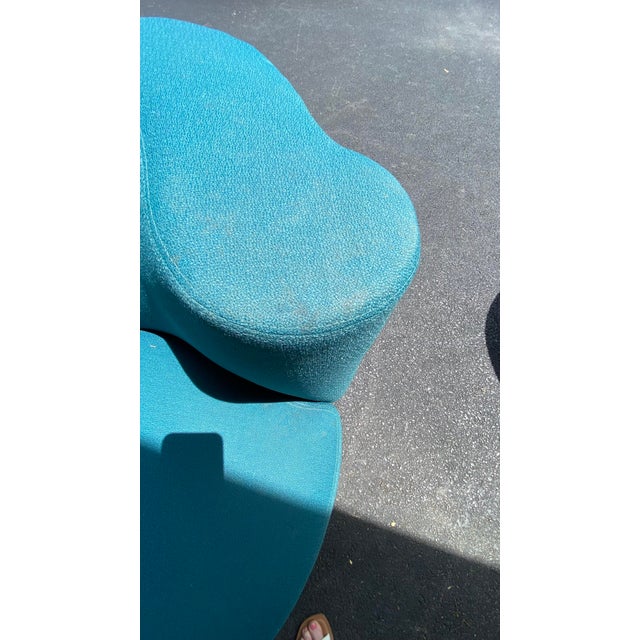 1990s Vintage Vladimir Kagan Style "Nautilus" Cork Screw Swivel Chairs