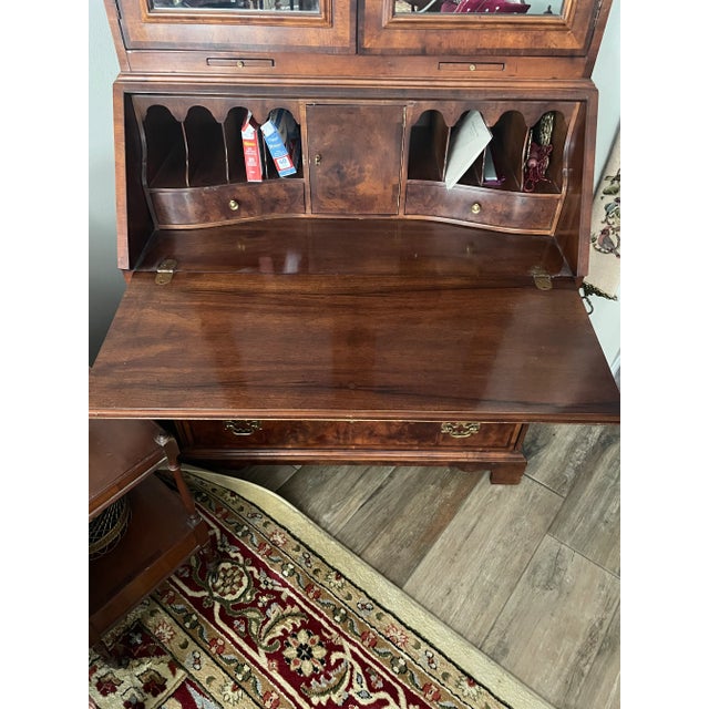 1970s Henredon Vintage Aston Court Secretary Desk Chairish