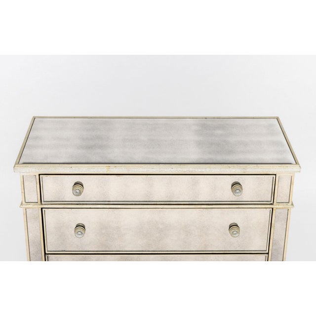 Art Deco Art Deco Style Mirrored Chest of Drawers For Sale - Image 3 of 7