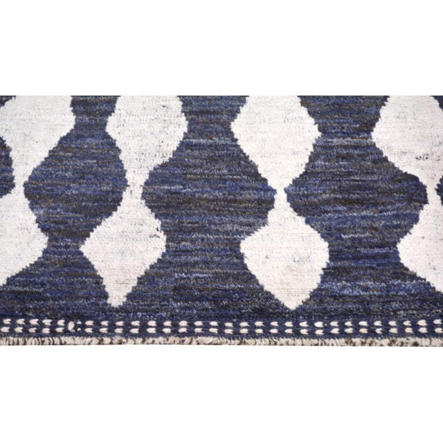 Moroccan Hand Knotted Wool Rug, 10'5''x14'7'' For Sale - Image 4 of 6