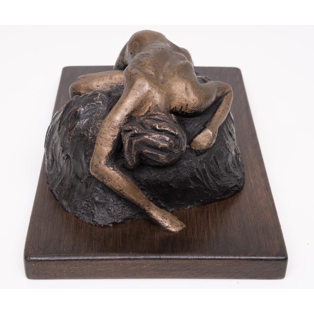 Patinated Bronze in the style of Auguste Rodin the Danaide, 1999 For Sale - Image 14 of 14