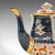 Blue 1900s Victorian Antique Imari Pattern Teapot, English, Ceramic, Decorative Tea Kettle For Sale - Image 8 of 11