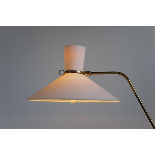 Model 56 Pendulum Floor Lamp by Robert Mathieu, France, 1952 For Sale - Image 6 of 12