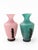 Postmodern Scavo Glass Amphora Vases by Gambaro and Poggi, Murano, 1980s, Set of 2 For Sale - Image 4 of 7