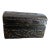 Cherub and Angel Italy Antique Black Leather Dometop Box For Sale