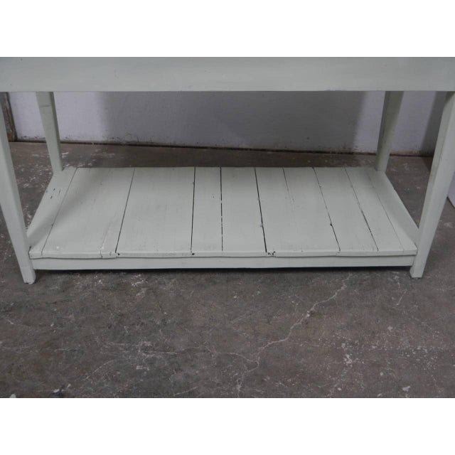 Vintage Fir Wood Counter, 1960s For Sale - Image 9 of 13