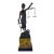 Original Antique 19th C Blind Lady Justice Bronze Signed A. Mayer For Sale