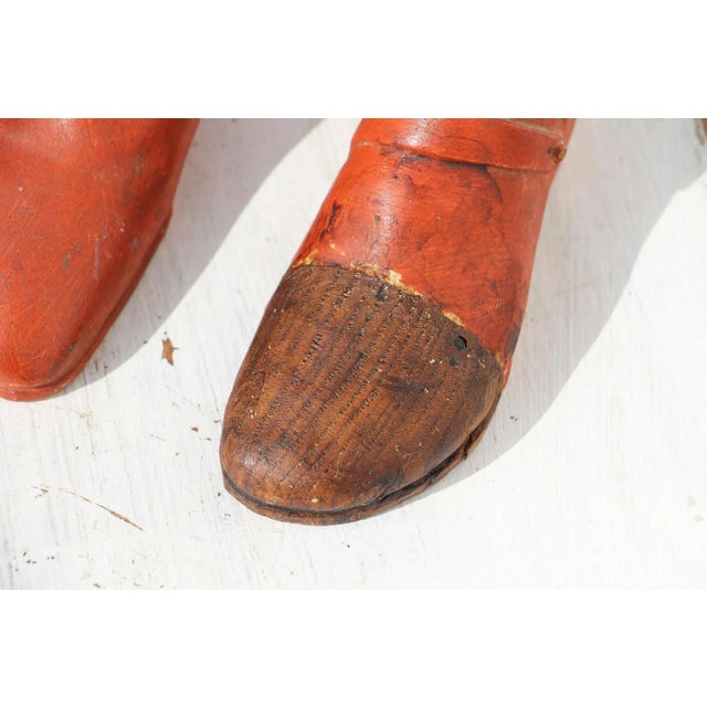 18th Century Portuguese Wooden Saint Legs For Sale - Image 9 of 13