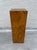 1960s Burl Pedestal Display Column Milo Baughman Style Mid Century Modern For Sale - Image 5 of 14