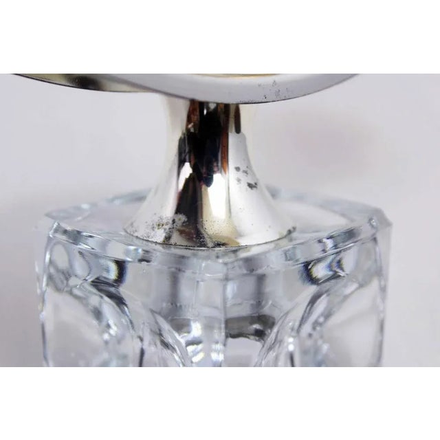 Silver Candleholder in Glass and Silver Metal from Peill & Putzler, 1970s For Sale - Image 8 of 12