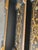 Vintage Black Gold Versace Baker Style Chinoiserie Oversized 3 Drawer Commode Chest of Drawers For Sale - Image 13 of 18