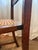 Antique Jacobean-Style Barley Twist Side Chair With Cane Seat For Sale - Image 4 of 5