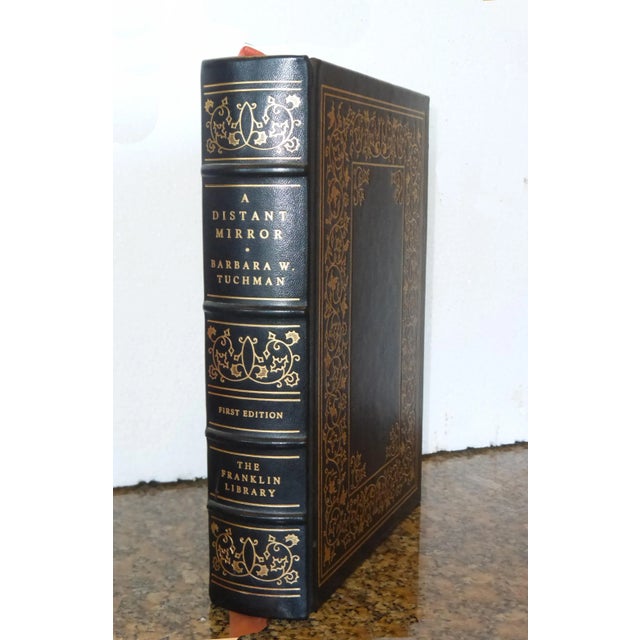 Red First Edition Leather Books by Warren, Drury, Safire, Masters & Tuchman - Set of 5 For Sale - Image 8 of 13